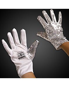 Sequin Glove Right Hand 