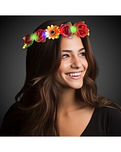 LED Sunflower Halo Headband