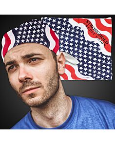 American Flag Bandanas - 18 Inch