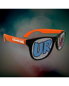 Custom Orange Neon Billboard Sunglasses 