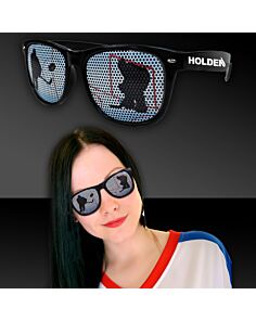 Hockey Billboard Sunglasses 