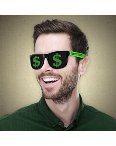 Dollar Sign Novelty Sunglasses 