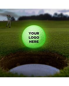 Green Night Flyer Golf Ball 