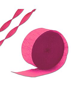 Pink Crepe Paper Streamer