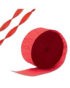 Red Crepe Paper Streamer