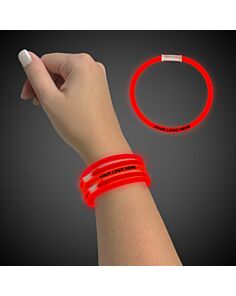 Red Superior 9" Glow Bracelets 