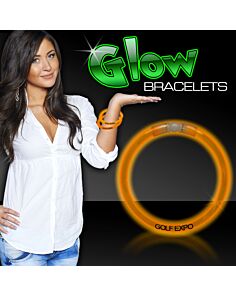 Orange Superior 8" Glow Bracelets 