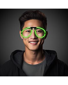 Green Glow Eyeglasses