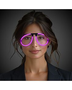 Purple Glow Eyeglasses