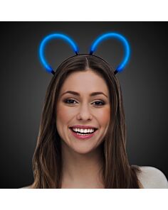 Blue Glow Bunny Ears