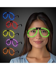 Neon Glow Eye Glasses (Assorted 6)