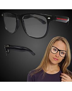 Black Frame 50's Eyeglasses