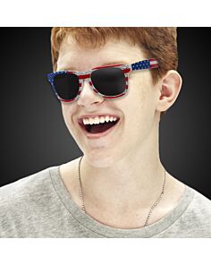 American Flag Glasses