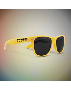 Premium Yellow Classic Retro Sunglasses 