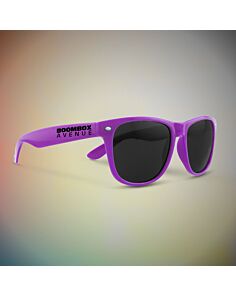 Premium Purple Classic Retro Sunglasses 