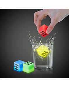 1" Glowing Ice Cubes 