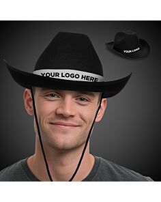 Black Cowboy Hat with Band