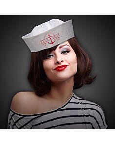 White Sailor Hat