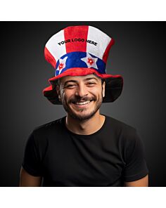 Flashing LED Uncle Sam Hat