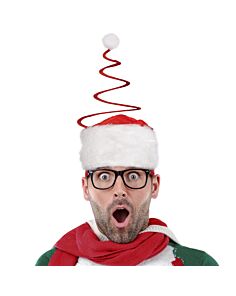 Santa Hat Spring Tree Top