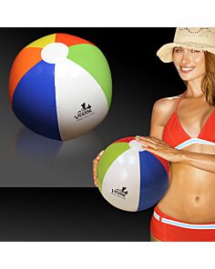 Inflatable 16 Inch Multi Color Beach Ball