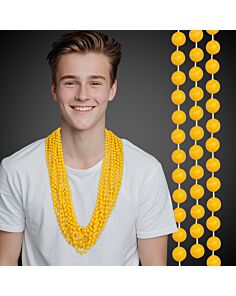 Yellow Bead Necklaces 