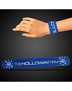 8 3/4" Blue Slap Bracelets