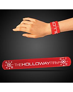 8 3/4" Red Slap Bracelets