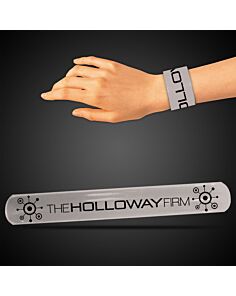 8 3/4" Silver Slap Bracelets