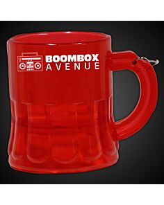 Mini Red Beer Mug Medallion
