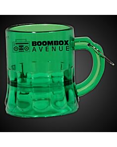 Mini Green Beer Mug Medallion