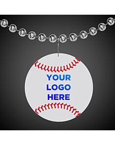 Baseball Plastic Medallion Badges