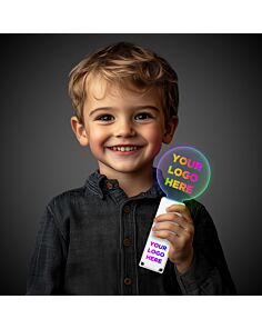 Light Up Clear Circle Wand