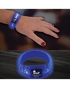 Blue LED Bangle Bracelet 