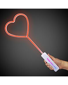 Red Heart Neon Wand