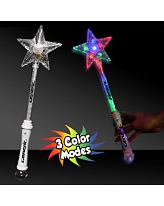 Multi Color Star Wand - 15 Inch
