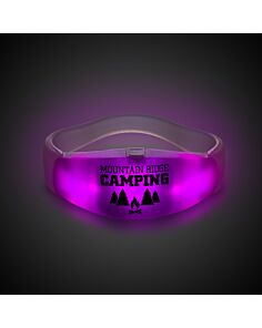 Pink LED Stretchy Bangle Bracelets