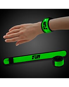 Green LED Slap Bracelet