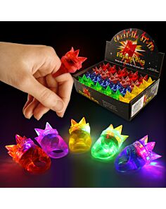 Spike Shaped LED Jelly Rings