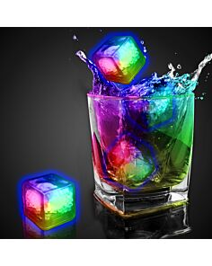 Blank Rainbow Liquid Activated Light Up Ice Cubes