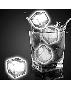 Blank White Liquid Activated Light Up Ice Cubes