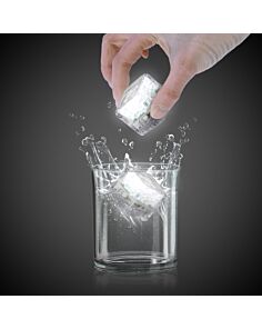 Blank White Liquid Activated Light Up Ice Cubes