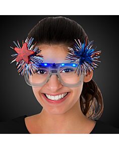Patriotic LED Stars Glasses