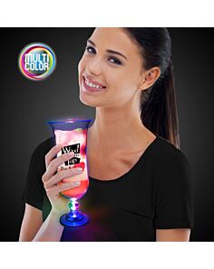 Light Up Hurricane Glass