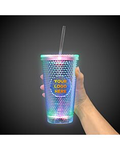160z Light Up Diamond Tumbler