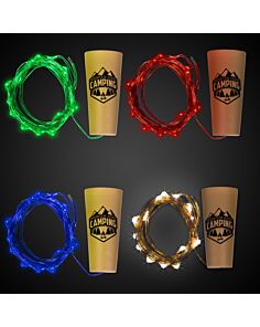 LED Cork String Light Set