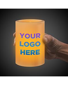 LED Pillar Candle - 4 1/4 Inch