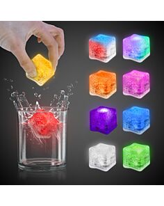Blank Lited Ice Cubes - Variety of Colors 