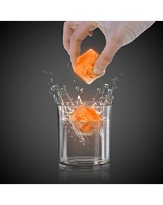 Blank ORANGE Lited Ice Cubes 