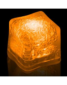 Blank ORANGE Lited Ice Cubes 